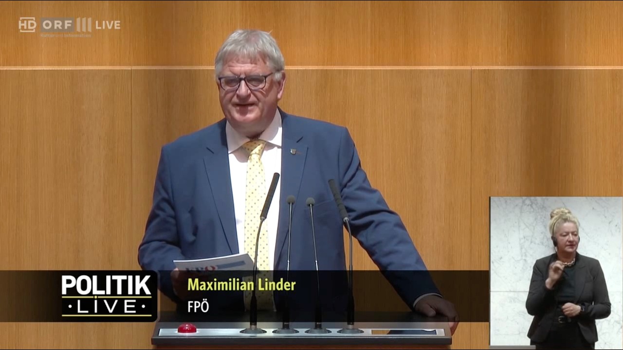 Maximilian Linder - Doppelbudget 2027 und 2028 (Erste Lesung) - 11.6.2026