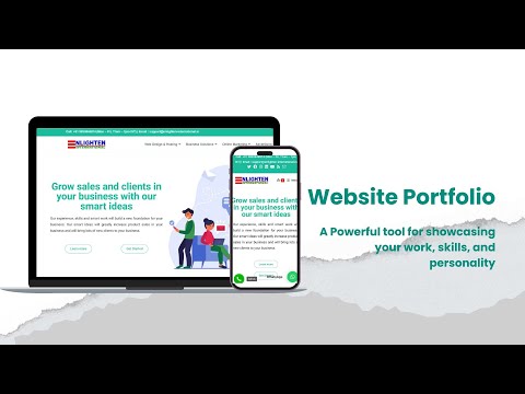 Creating a Stunning Website of Sayantan Banerjee | Portfolio Showcasing | Enlighten International