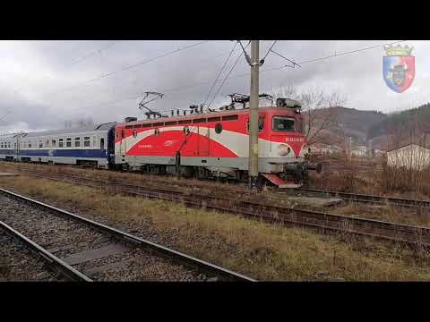 Trenul Regio 5721 Suceava - Campululung Mold. cu un domn mecanic de nota 10.