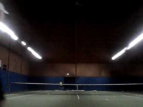 Elit kid tennis player