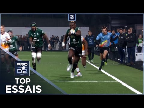 TOP Essais de la J13 – PRO D2 – Saison 2024-2025