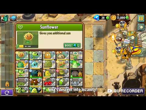 Plants vs Zombies - protect the endangered plants ♠️