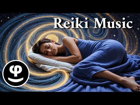 Reiki Sleep Healing | 432Hz + Theta Binaural Beats in Golden Ratio Tuning