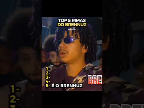TOP 5 RHYMES by BRENNUZ! 🔥 #rapbattle #rapshortsbr #rhymes #hiphop #rap