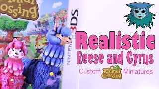 Tutorial: Realistic Reese and Cyrus Custom Animal Crossing New Leaf