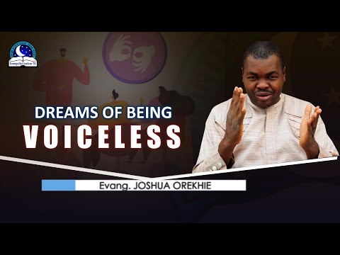 Dreams of being Voiceless Meaning - Losing your voice