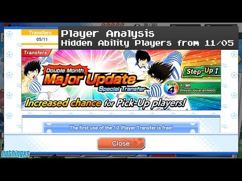 Dream Team Analysis: Hidden Ability Updates ~ Tsubasa, Misaki, Matsuyama (November 2019)