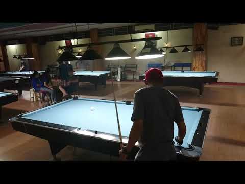 Jisman Baltic VS Ali Belhaj Maroko di Penyisihan Turnamen Circuit Billiard Bekasi 22092020