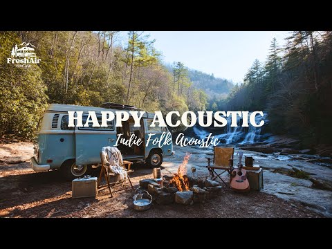 Peaceful Indie Folk Mornings | Relaxing Acoustic Tunes from Tennessee Farm