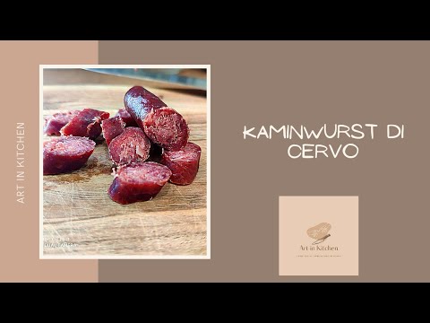 Kaminwurst di cervo