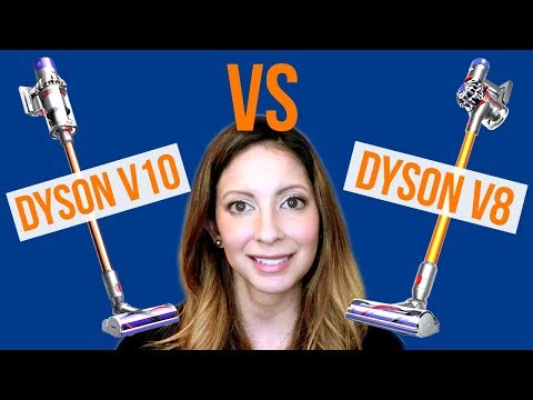 Cordless Dyson V8 Review | Compare Dyson V8 vs V10