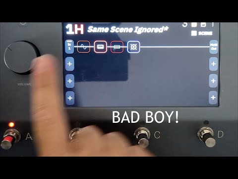 Quad Cortex Bug: Same Scene Selection Ignored