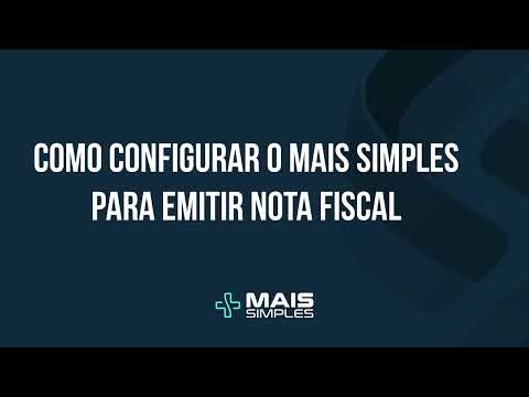 How to configure Mais Simples to issue invoices
