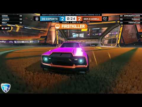 OG vs GEN.G (All GOAL HIGHLIGHTS) NA Qualifier #4 | RLCS