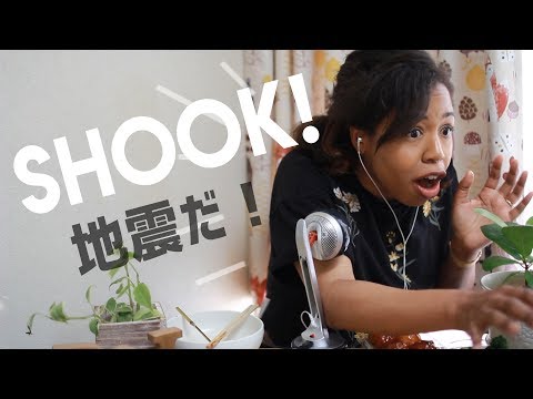 EARTHQUAKE Interrupts My Live Mukbang!? [english subs]