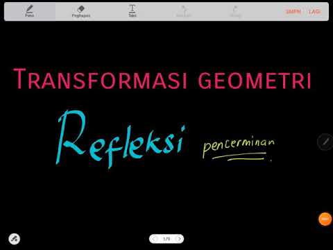 Transformasi geometri bagian 2 refleksi