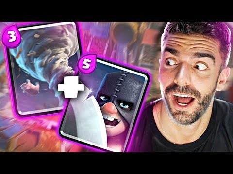 APROVEI O NOVO DECK DE EXECUTOR COM TORNADO NO CLASH ROYALE!
