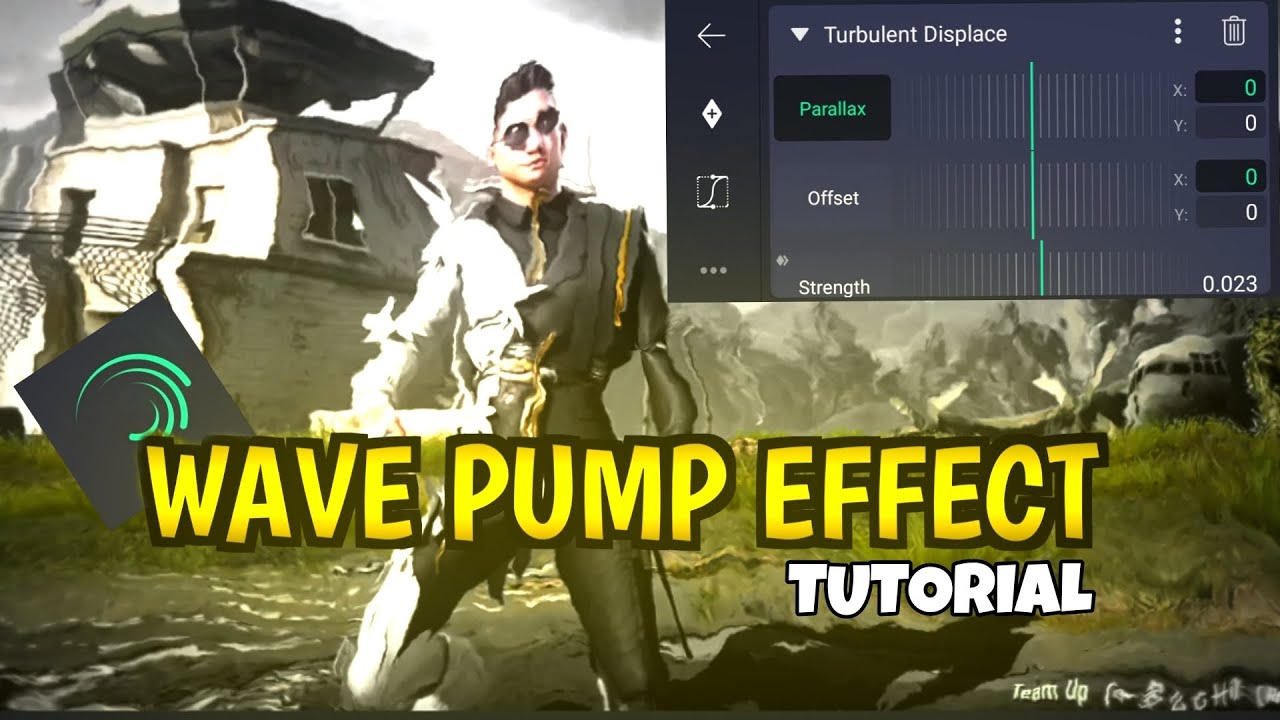 Water Wave Pumps Effect Tutorial