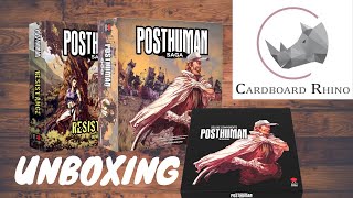 Posthuman Saga Unboxing | Cardboard Rhino