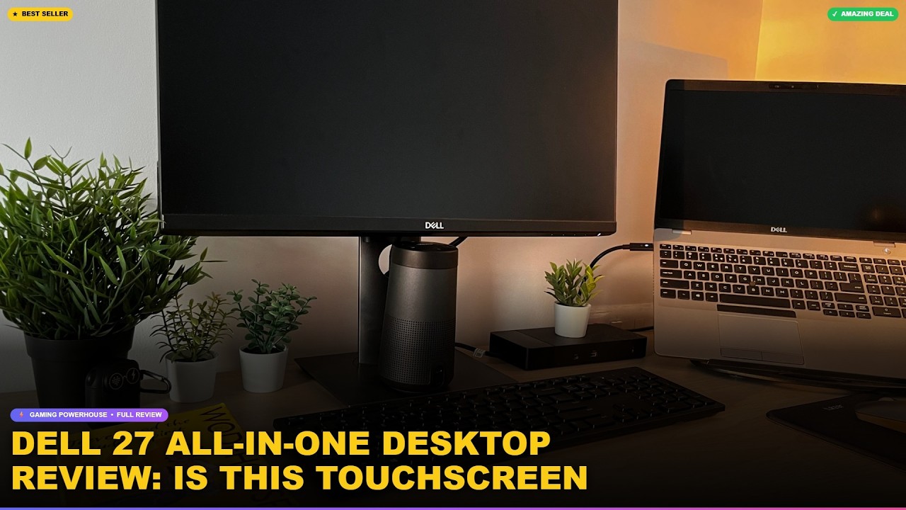 Dell 27 All-in-One Desktop Review: Is This Touchscreen PC Worth It? review video