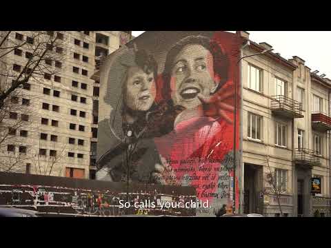 Shtiller Shtiller - sung by Chava Alberstein with Lithuanian Holocaust sites and related film