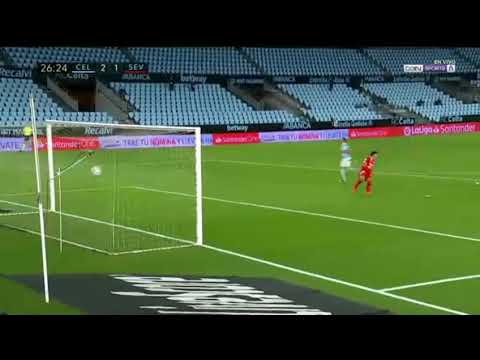 Segundo gol de Iago Aspas al Sevilla | Gol del Celta de Vigo | 2-1 Celta VS Sevilla LaLiga