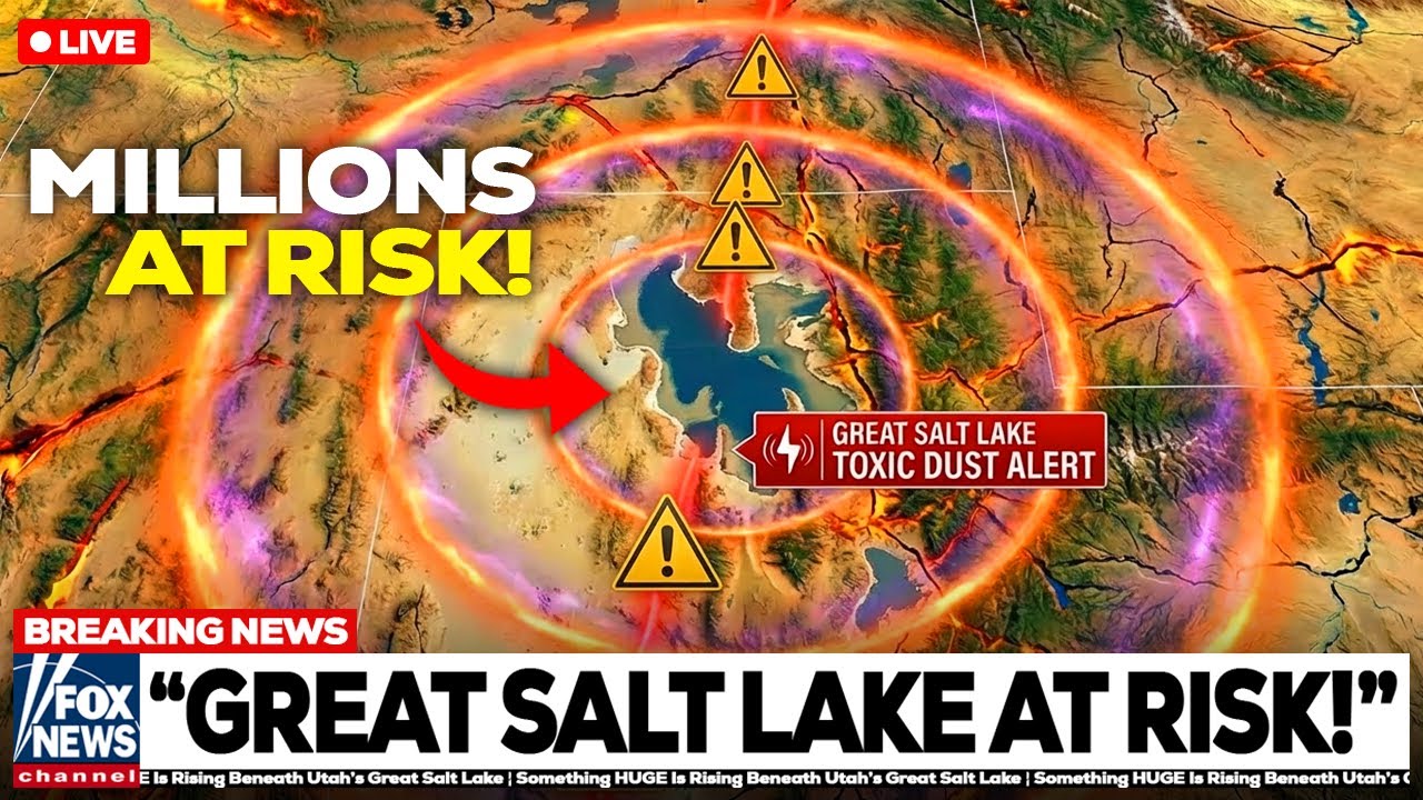 Scientists STUNNED After Something HUGE Is Rising Beneath Utah’s Great Salt Lake!