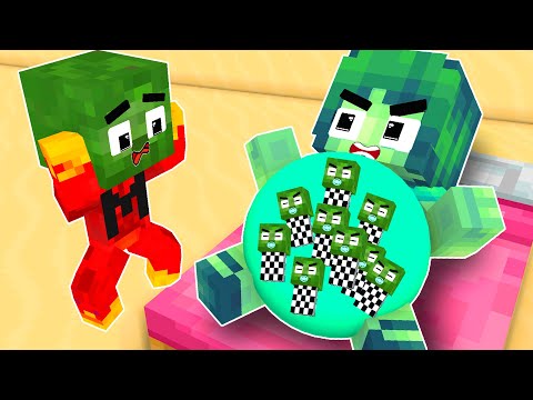 GA Animations - Monster School : Baby Zombie x Squid Game Doll Draw Challenge -  Minecraft Animation
