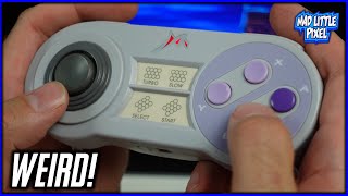 The WEIRDEST SNES Controller Inside & Out I Have Ever Seen! Springs & Micro Switches!