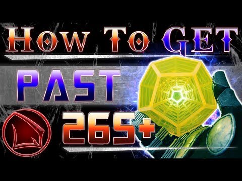 Destiny 2: How To Get Past 265 Power Level Fast and Exotic Engrams Video