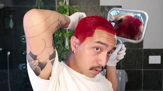 HOW TO BLEACH AND DYE MEN