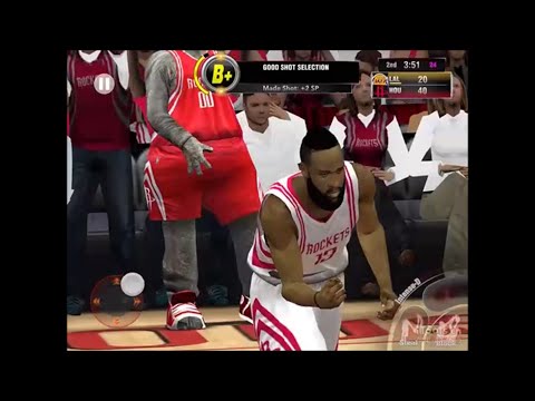 NBA2K15(ios) Mycareer-James Harden Gameplay