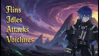 Flins Skills Attacks and Voicelines Early Access - Genshin Impact