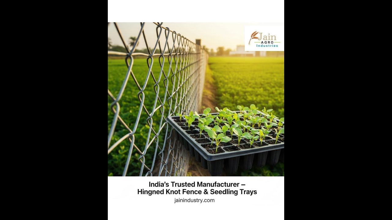 Premium Quality moulded Colorful Seedling Trays | Jain Agro Industries, Durg