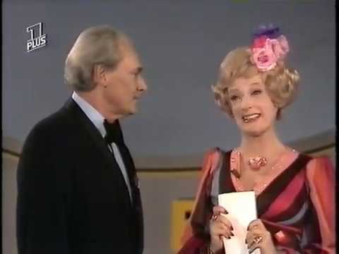 Gisela Schlüter als Film-Quiz Kandidatin 1975