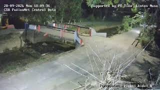 🔴Live View Kamera CCTV Perempatan Jembatan Irigasi Kidul Ban RT 19 Dsn Pranan Kulon, Kec Salaman. live webcam