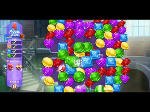 Willy Wonka's World of Candy - Level 26 Complete - No Hacks / No Boosters (Android/IOS)