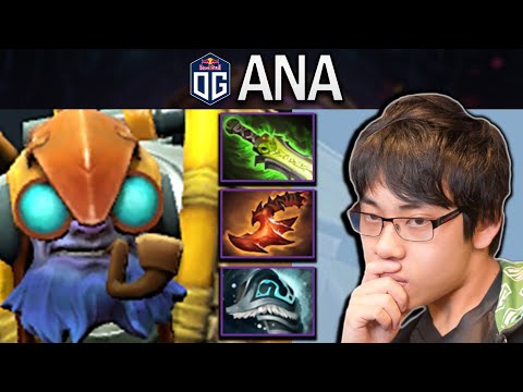 OG.ANA SMURF TINKER WITH SHIVAS & OVERWHELMING BLINK - DOTA 2 7.31 GAMEPLAY