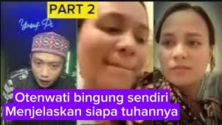 Download lagu Otenwati is confused about explaining who her God is. #ustadzyusuffi #diskusilintasiman mp3