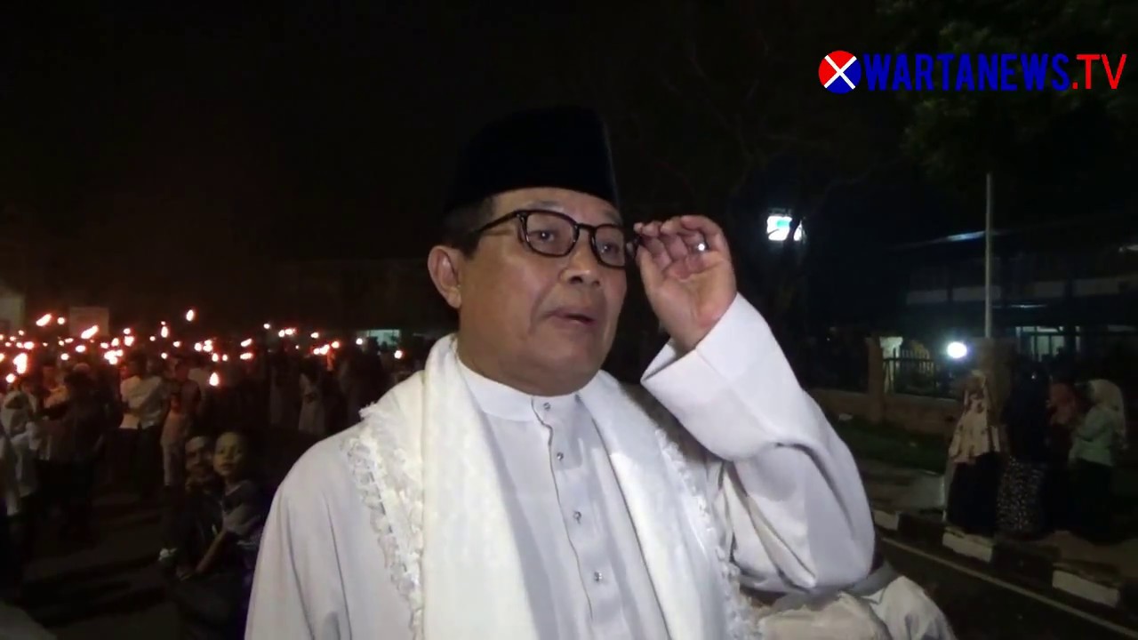 Sambut 1 Muharam, Wagub Lepas Ribuan Peserta Pawai Obor