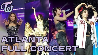 TWICE (트와이스) "Ready To Be" Full Concert | Atlanta 2023 (2nd Row POV)