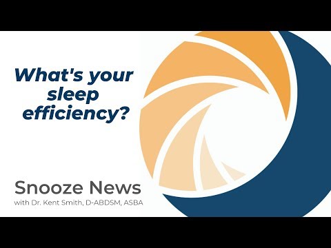 What's your sleep efficiency?