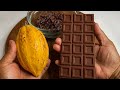 Making Chocolate Bar From Scratch (Dark Chocolate)