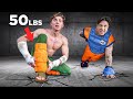 Surviving 24 Hours In Weighted Anime Clothes Ft Chris Heria