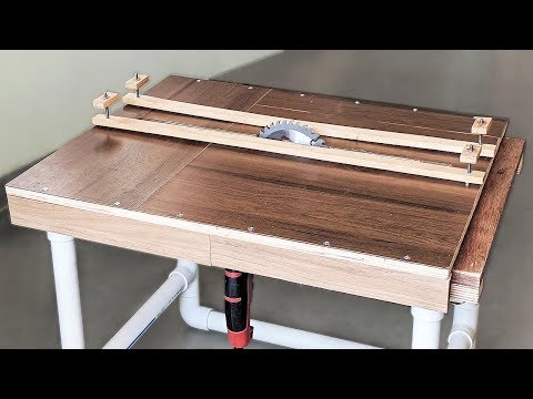 How to Make a Sliding Table Saw at Home