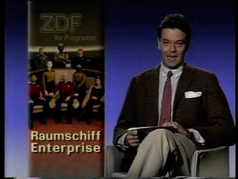 ZDF, 07.09.1990: Ansage zur ersten Folge "Raumschiff Enterprise - Das nächste Jahrhundert"