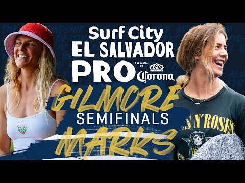 Stephanie Gilmore vs Caroline Marks | Surf City El Salvador Pro - Semifinals Heat Replay