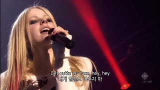 [한글자막] 난 너 없이도 잘 살아, Avril lavigne - I Can Do Better (live in Calgary, 2007) 라이브 공연 가사해석