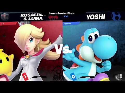 Gage's Garage #3 - Eldin (RosaLuma) VS Plasma (Yoshi) - SSBU Losers Quarters