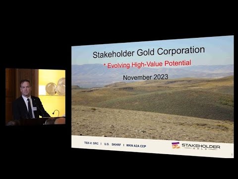 Stakeholder Gold at Global Mining Finance Conference